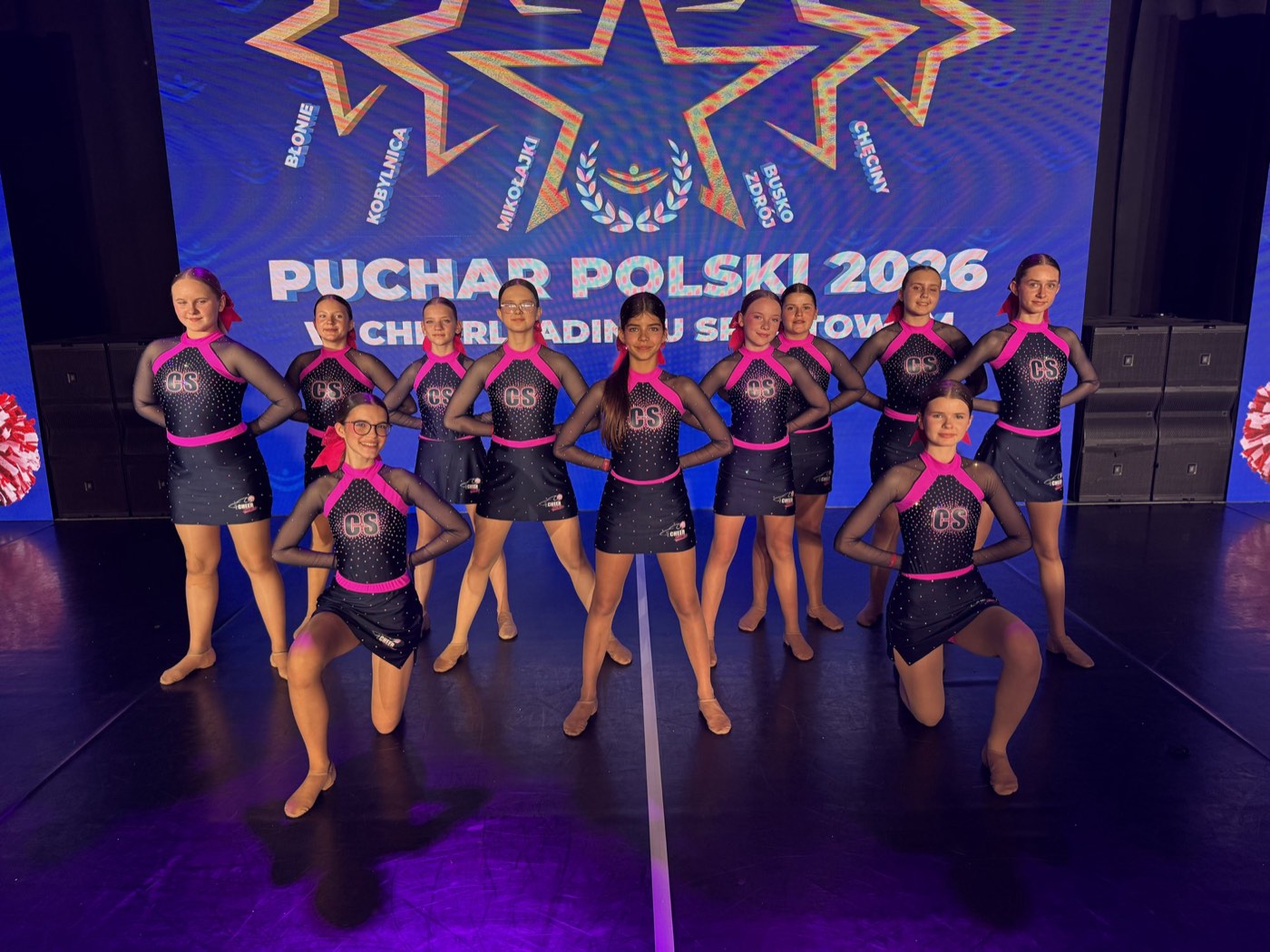 Cheer Sharks na Pucharze Polski w Błoniu